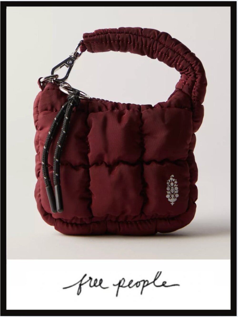 Free People Quilted Micro Pouch
